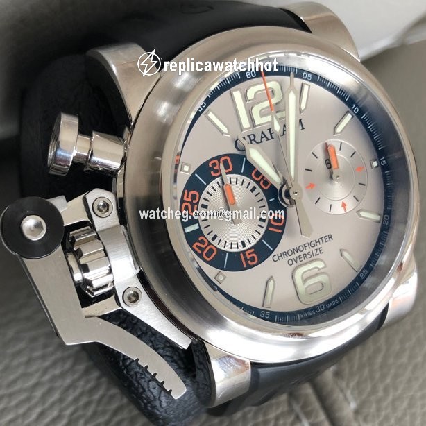 Graham Chronofighter Oversize Mens watch Unisex Automatic Steel 20VAS