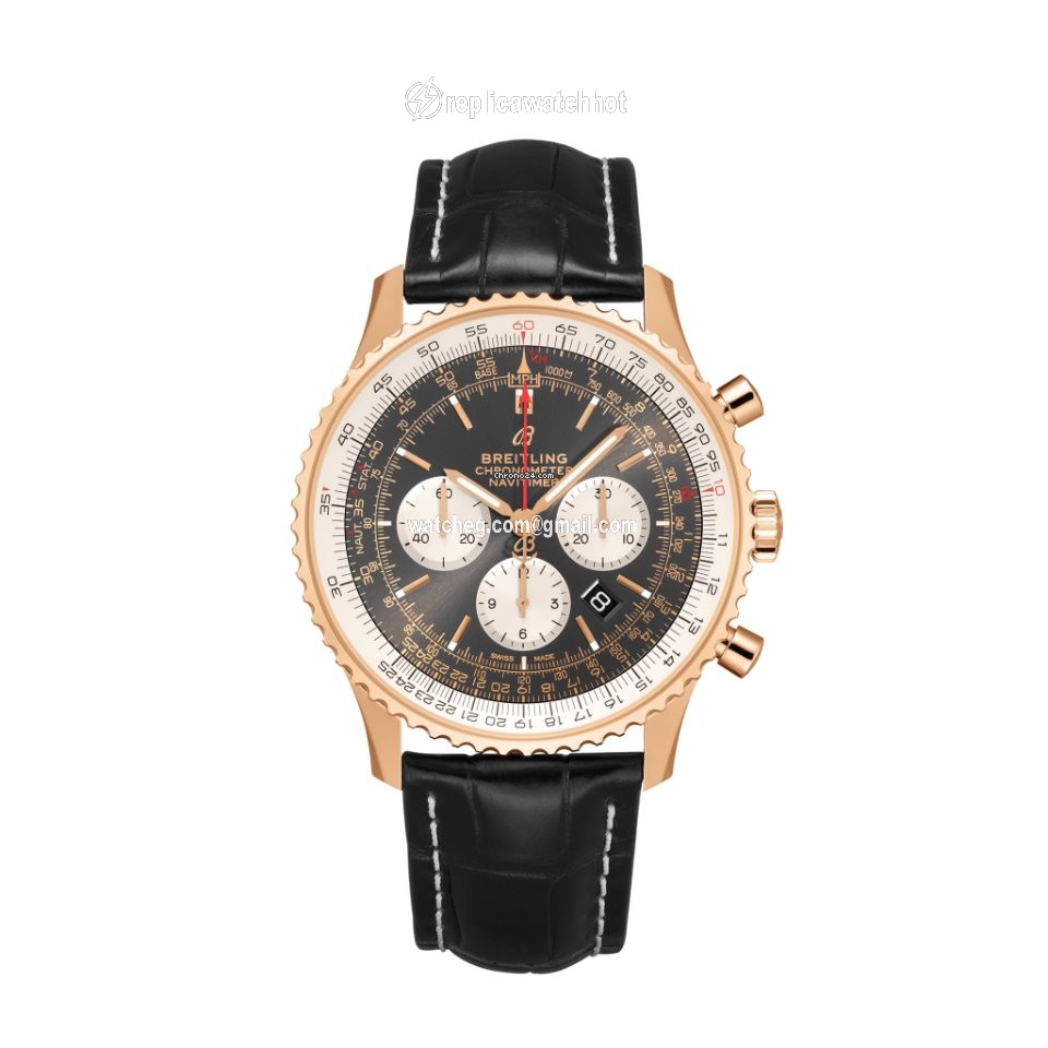 Breitling Navitimer 01 (46 MM) Mens watch Unisex Automatic Red gold RB0127121F1P2