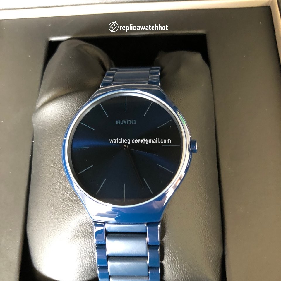 Rado True Thinline Mens watch Unisex Ceramic R27261202
