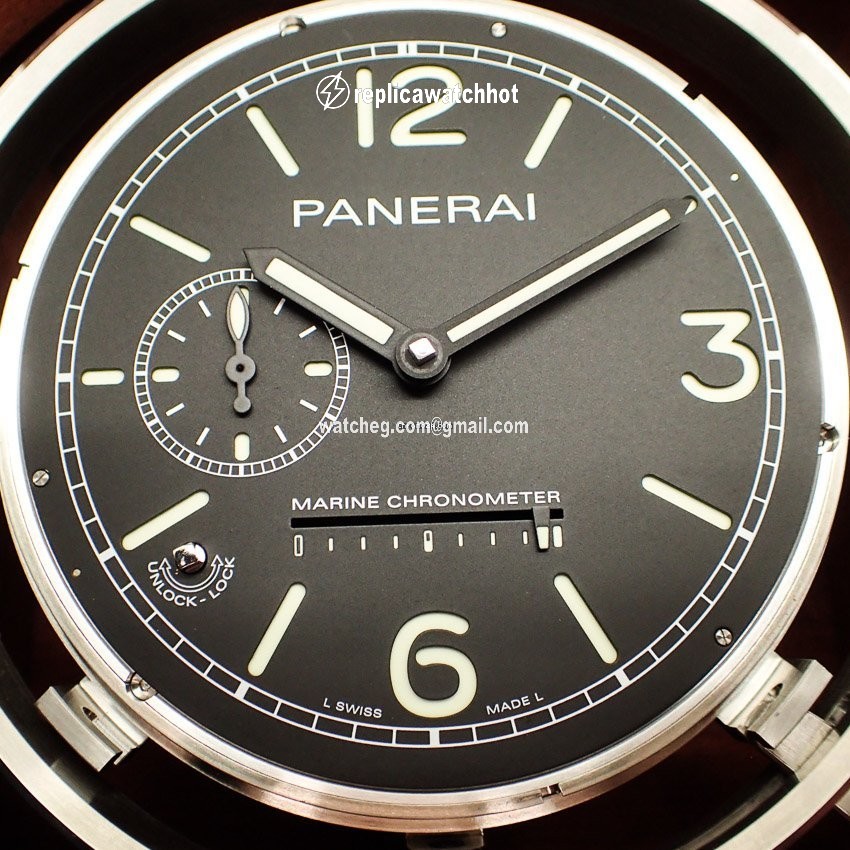 Panerai Mens watch Unisex Manual winding Steel PAM00245