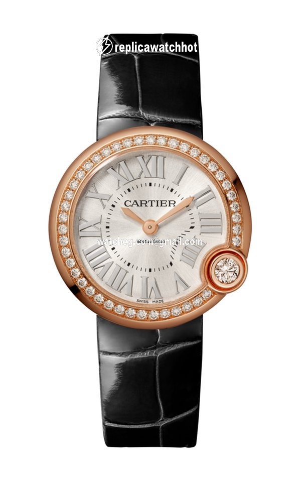 Cartier Ballon Blanc Womens watch Quartz Rose gold WJBL0005