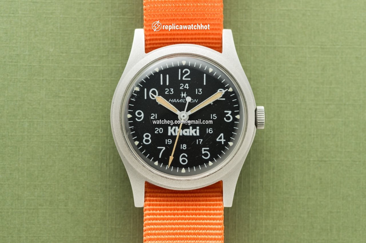 Hamilton Khaki Field Mens watch Unisex Manual winding Steel 921980