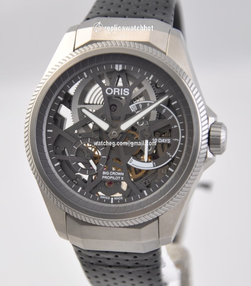 Oris Big Crown ProPilot Mens watch Unisex Manual winding Titanium 01 115 7759 7153-Set7 22 01TLC