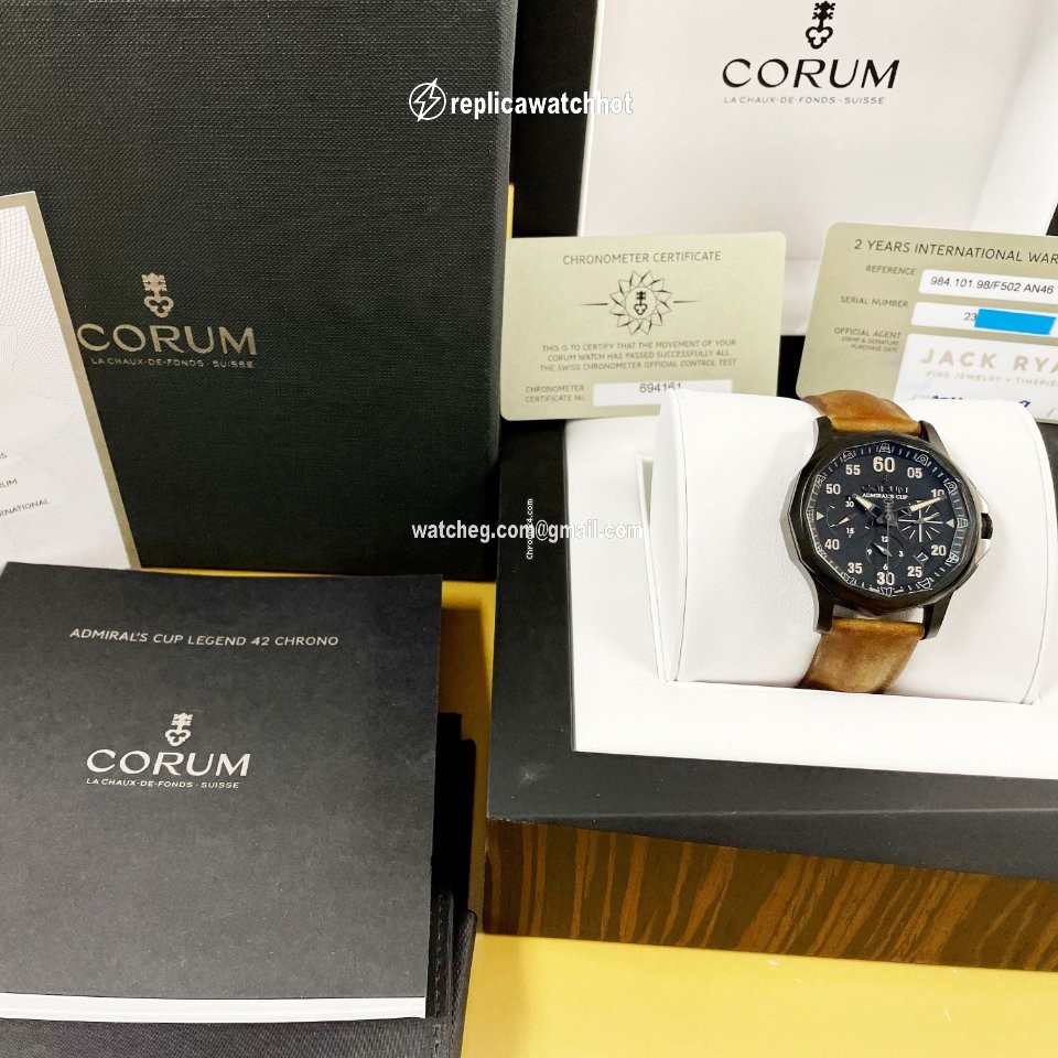 Corum Admirals Cup Legend 42 Mens watch Unisex Automatic Steel 984.101.98 F502 AN46
