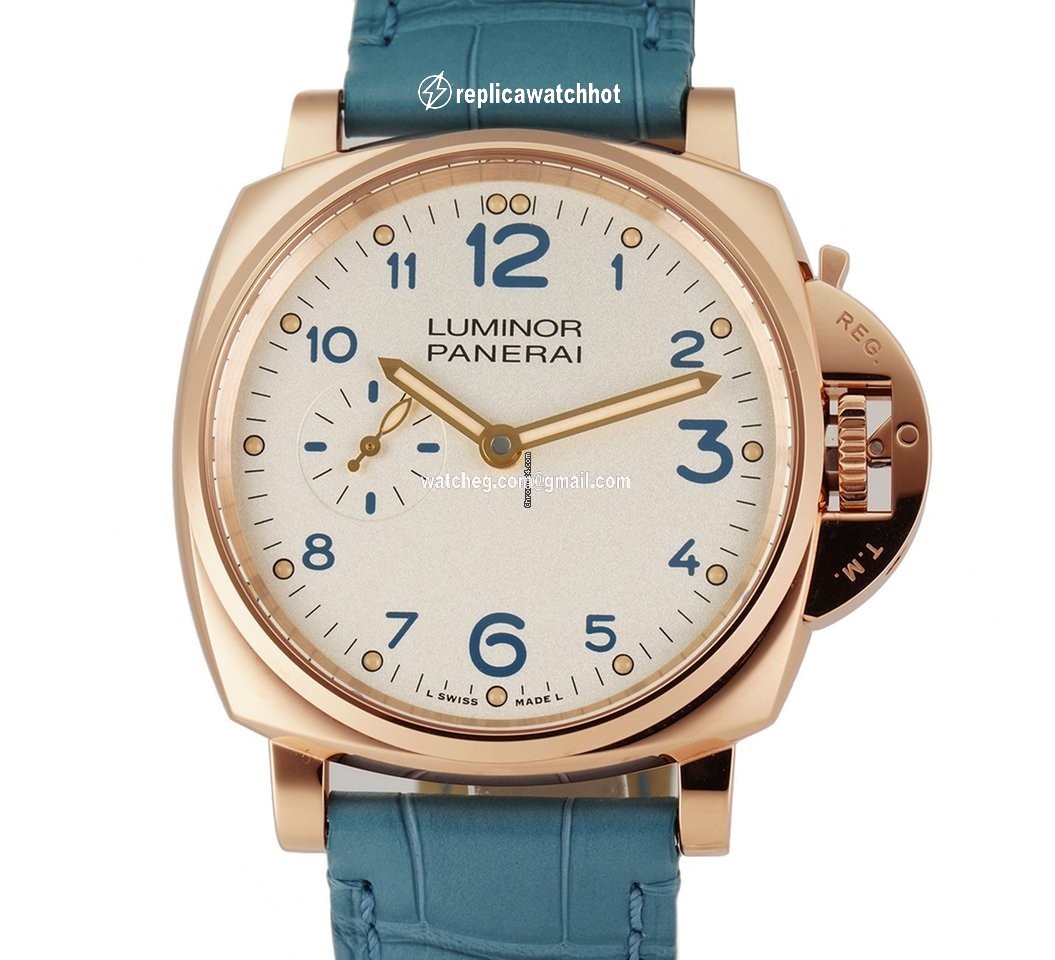 Panerai Luminor Due Manual winding Rose gold PAM 00741