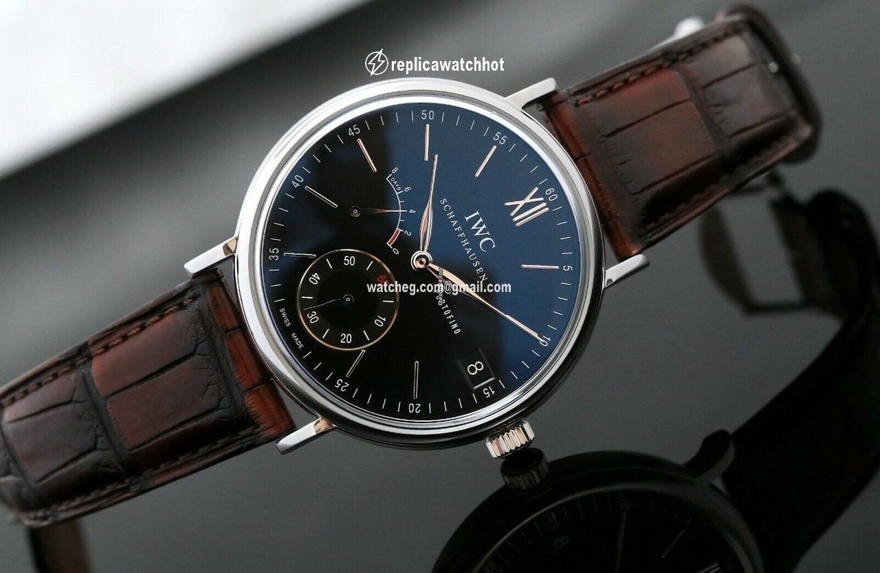 IWC Portofino Hand-Wound Mens watch Unisex Manual winding Steel IW510102