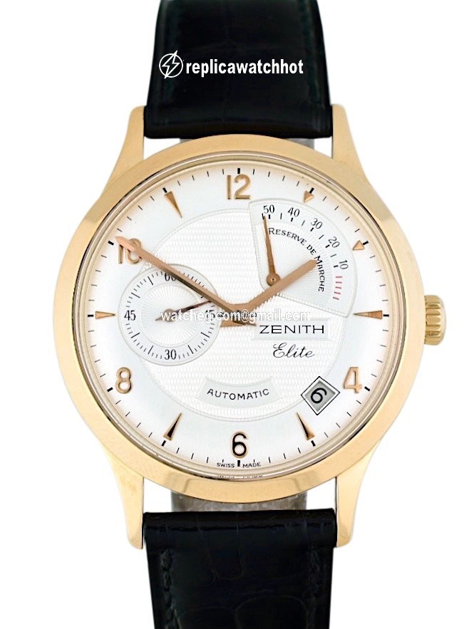 Zenith Elite Power Reserve Mens watch Unisex Automatic Rose gold 18.1125.685 01.C490