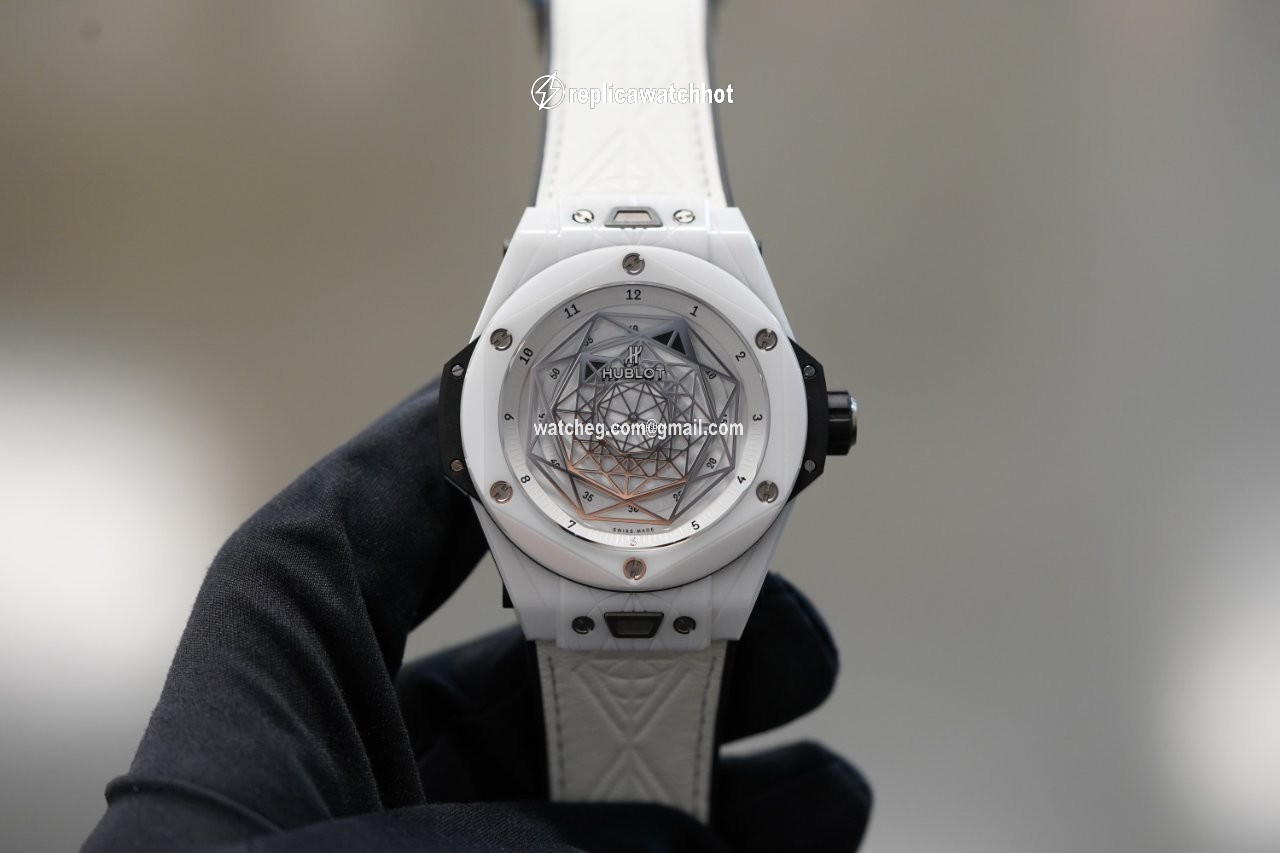 Hublot Big Bang Sang Bleu Mens watch Unisex Automatic Ceramic 415.HX.2027.VR.MXM19