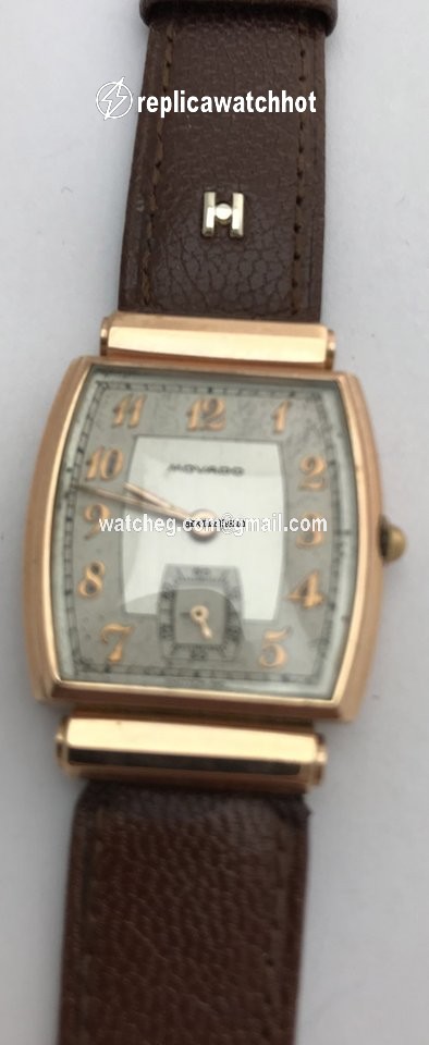 Movado Mens watch Unisex Manual winding Rose gold Movado Golduhr