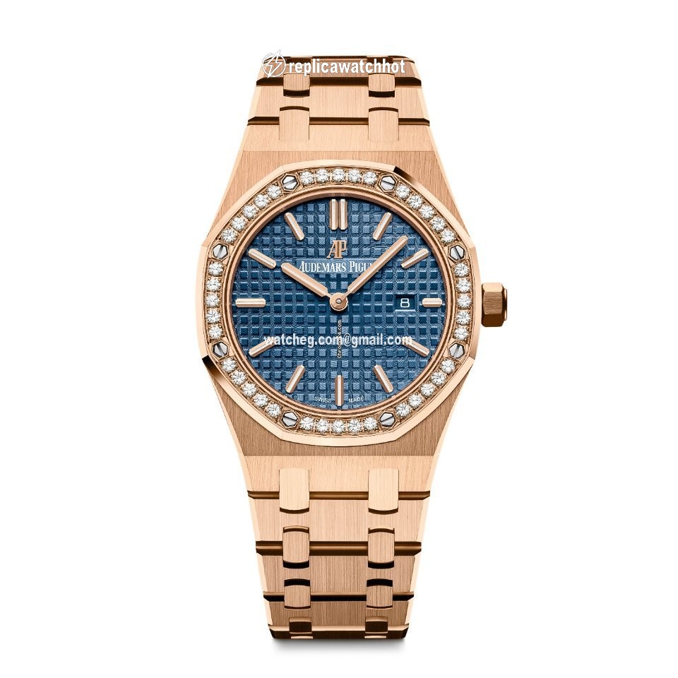 Audemars Piguet Royal Oak Lady Womens watch Quartz Rose gold 67651OR.ZZ.1261OR.02