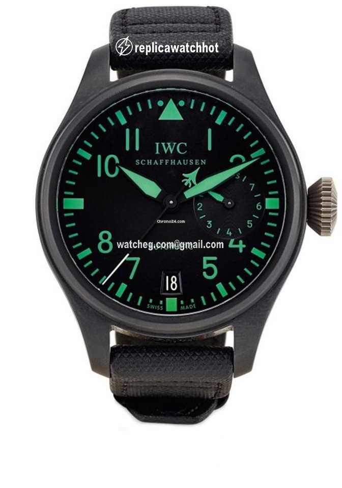 IWC Big Pilot Top Gun Mens watch Unisex Automatic Titanium IW501903