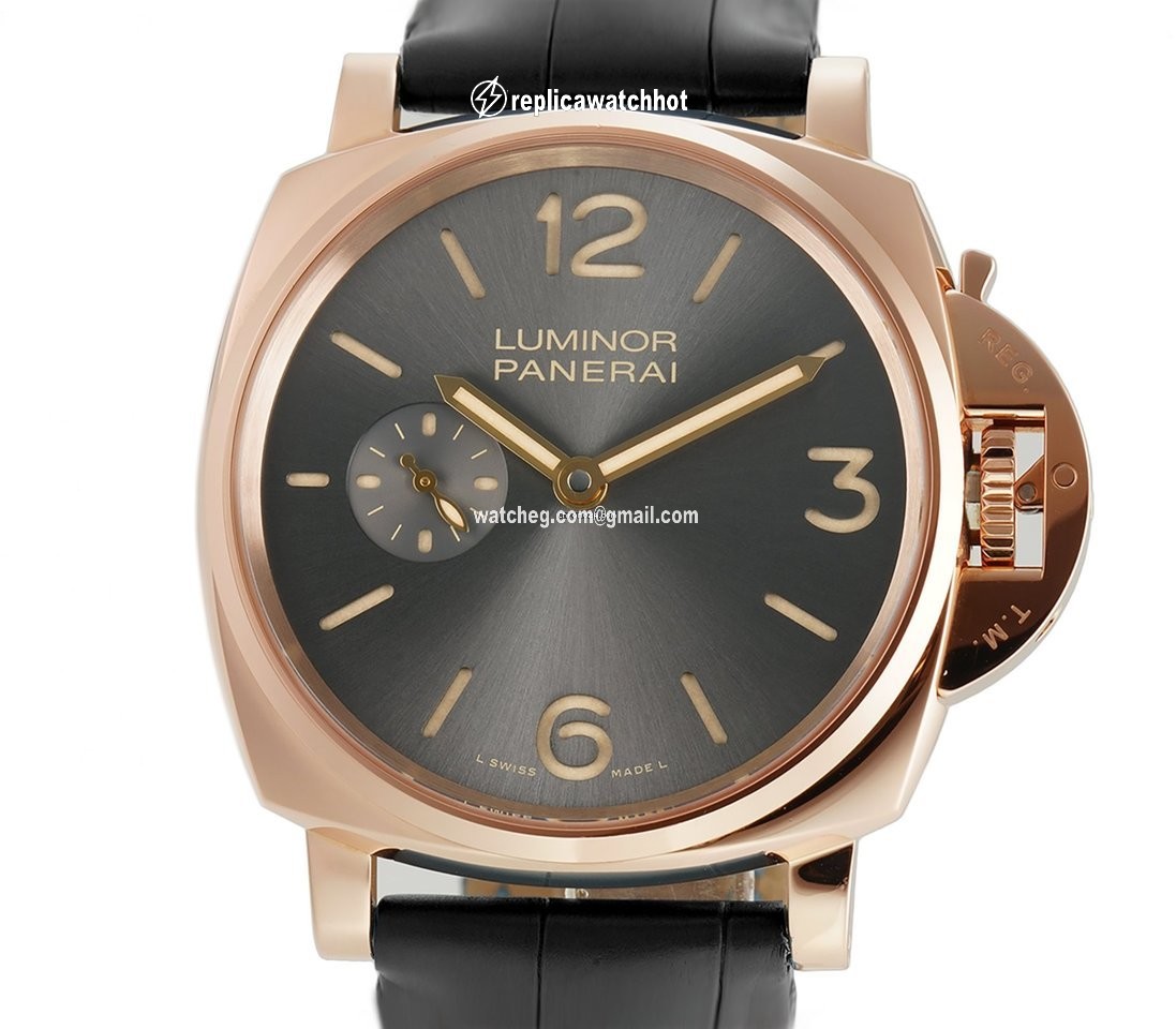 Panerai Luminor Due Manual winding Rose gold PAM 00677