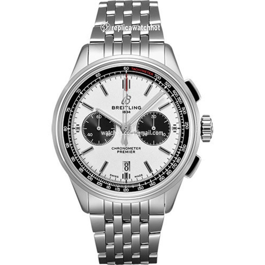 Breitling Mens watch Unisex Automatic Steel AB0118221G1A1