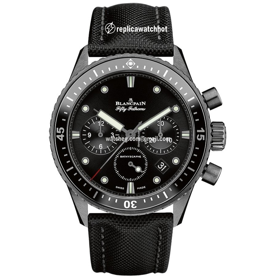 Blancpain Fifty Fathoms Mens watch Unisex Automatic Ceramic 5200-0130-B52A