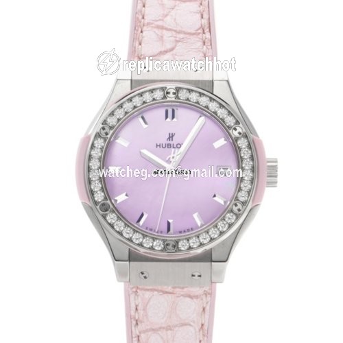 Hublot Classic Fusion Quartz Womens watch Quartz Titanium 581.NP.6210.LR.1204.JPN17