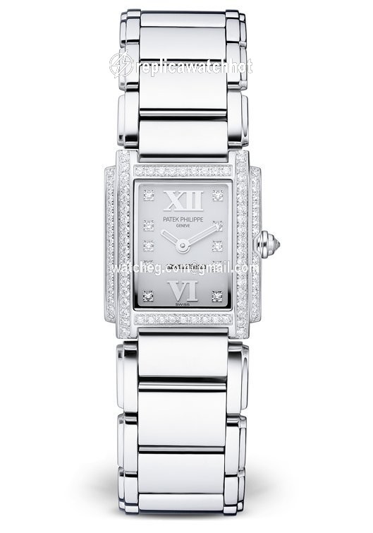 Patek Philippe Twenty~4 Womens watch Quartz White gold 4908 200G-011