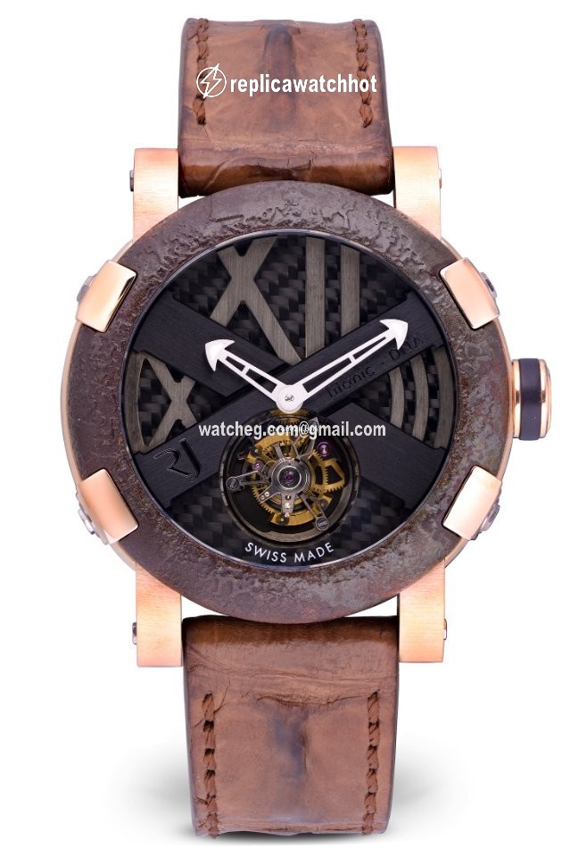 Romain Jerome Titanic-DNA Mens watch Unisex Automatic Rose gold TO.T.OXY3.2222.00.BB
