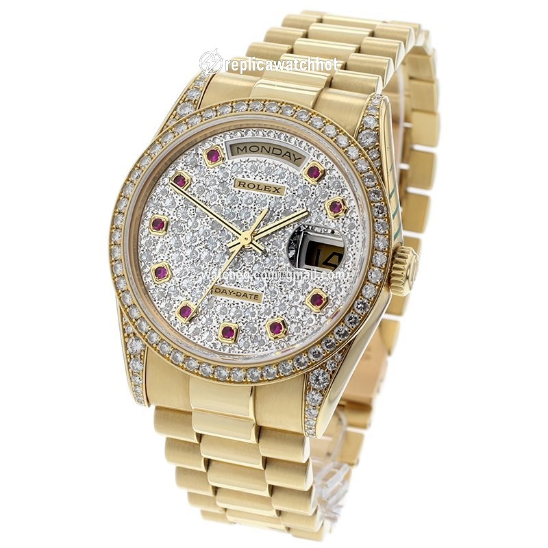 Rolex Day-Date 36 Mens watch Unisex Yellow gold Automatic 118388