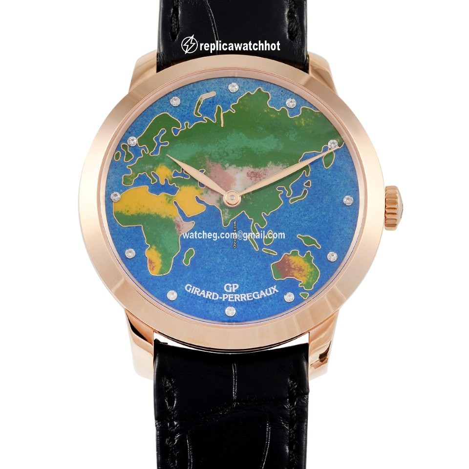 Girard Perregaux 1966 Mens watch Unisex Automatic Rose gold 49534-52-1329SBB6A