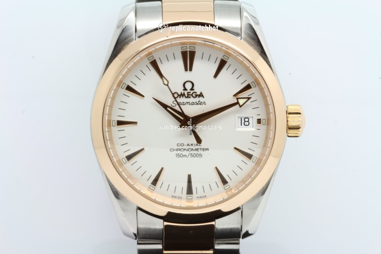 Omega Seamaster Aqua Terra Mens watch Unisex Automatic Gold Steel 2304.30.00