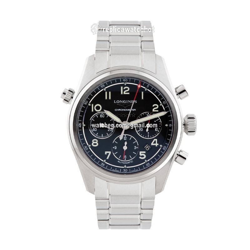 Longines Spirit Mens watch Unisex Automatic Steel L3.820.4.53.6