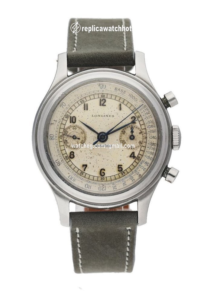 Longines Mens watch Unisex Manual winding Steel 13ZN