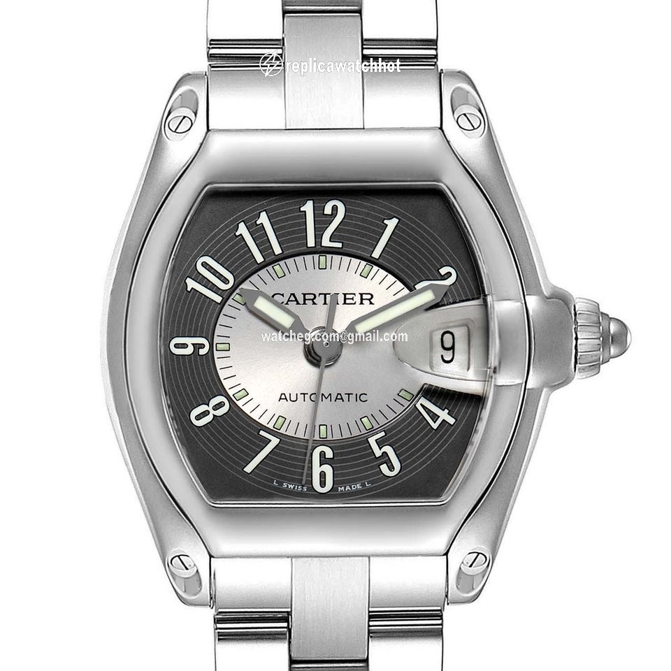 Cartier Roadster Mens watch Unisex Automatic Steel W62001V3