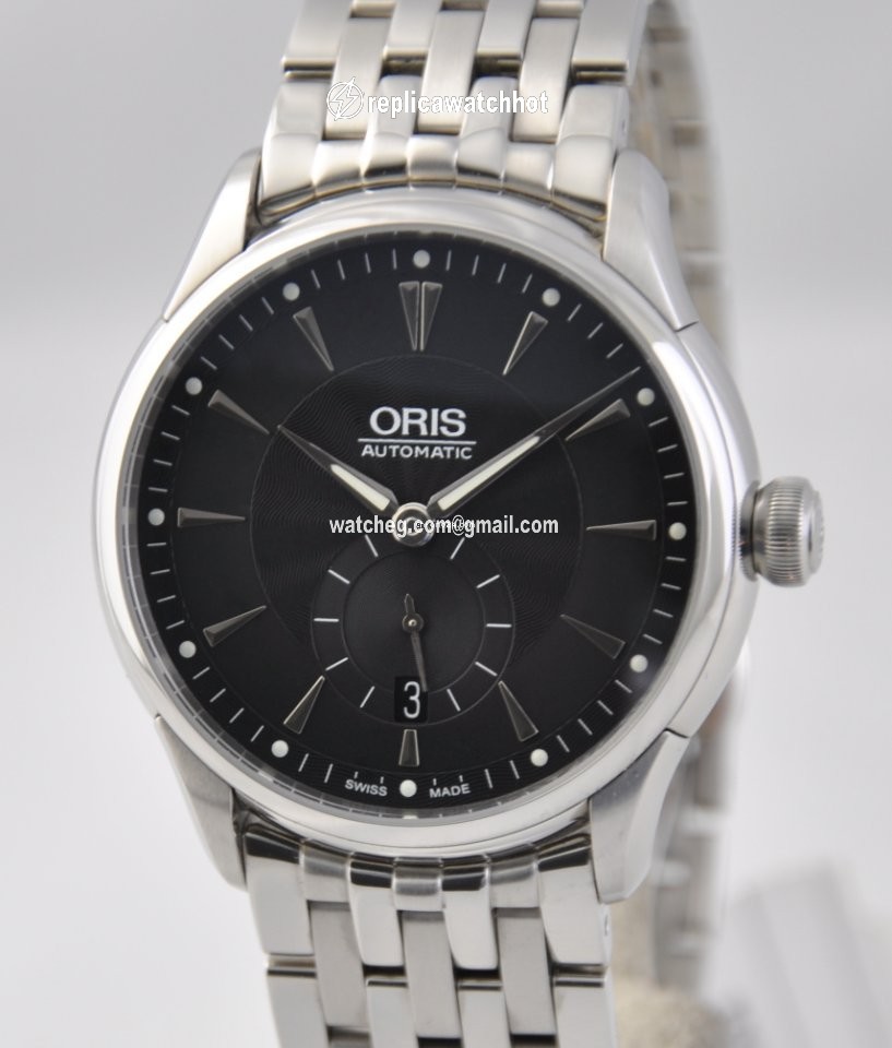 Oris Artelier Small Second Mens watch Unisex Automatic Steel 01 623 7582 4074-07 5 21 71FC