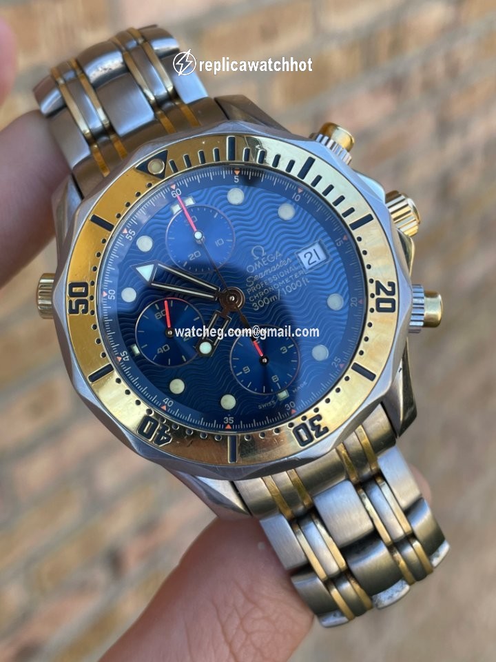Omega Seamaster Mens watch Unisex Automatic Gold Steel 178.0504