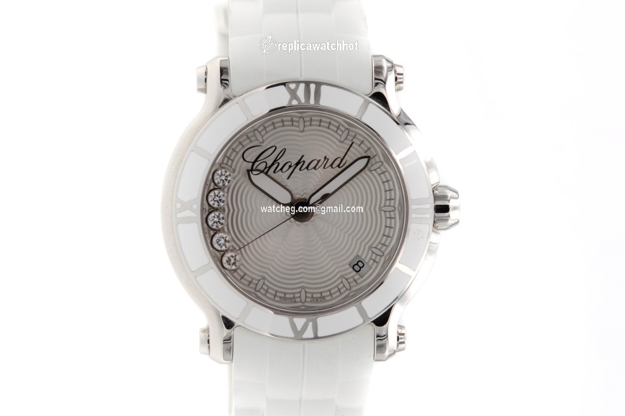 Chopard Happy Sport Womens watch Quartz Steel 278551-3001