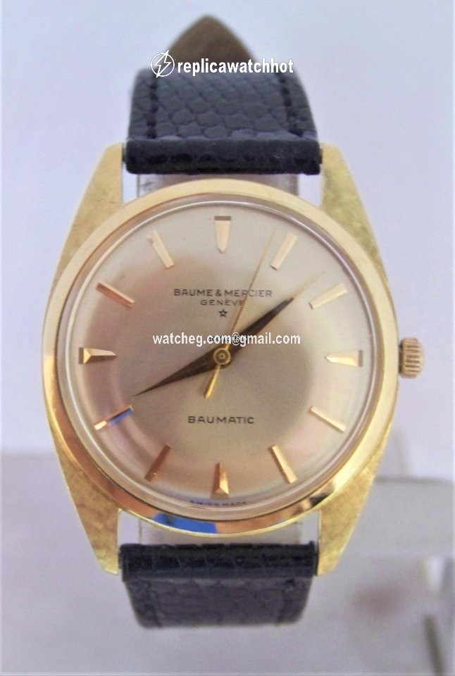 Baume & Mercier Mens watch Unisex Automatic Yellow gold 3169