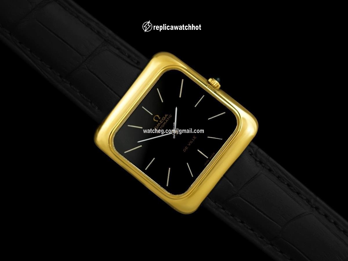 Omega De Ville Mens watch Unisex Automatic Gold Steel 7938