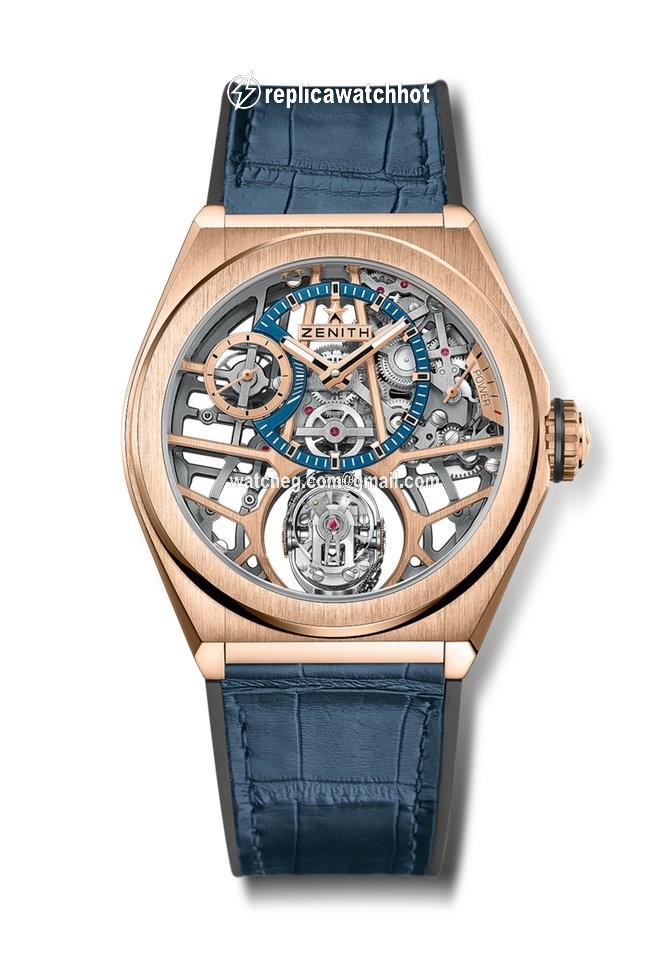 Zenith Defy Mens watch Unisex Manual winding Rose gold 18.9000.8812 79.R584