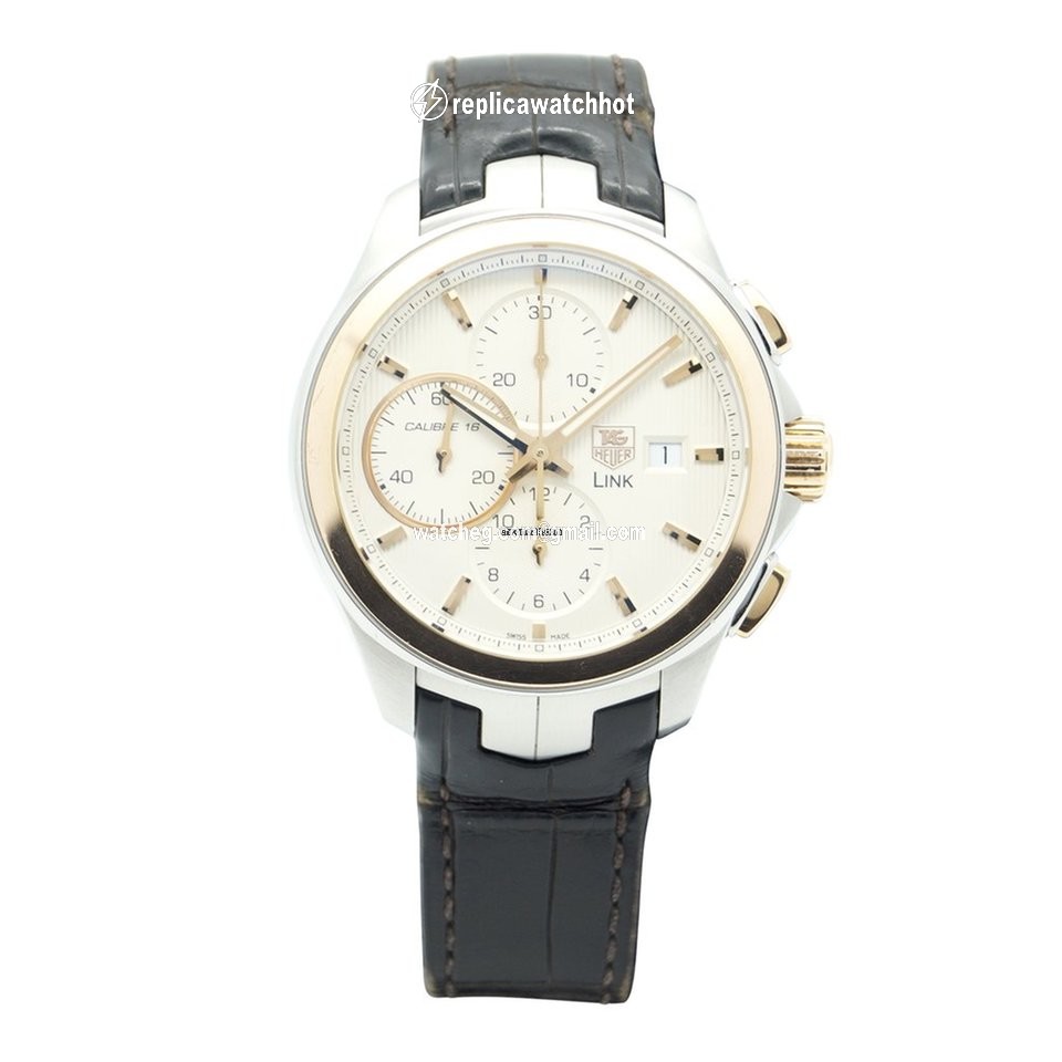 TAG Heuer Link Calibre 16 Mens watch Unisex Automatic Gold Steel CAT2050.FC6322