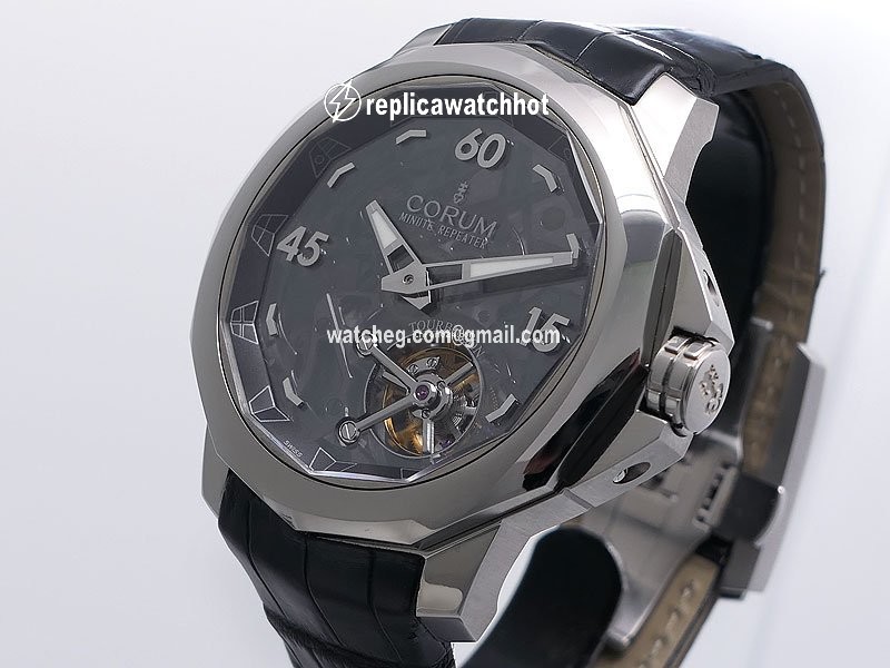 Corum Admirals Cup Mens watch Unisex Manual winding Titanium 010.102.04 0001 AO15