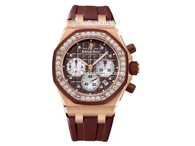 Audemars Piguet Royal Oak Offshore Lady Womens watch Automatic Rose gold 26287OK.ZZ.D081CR.01