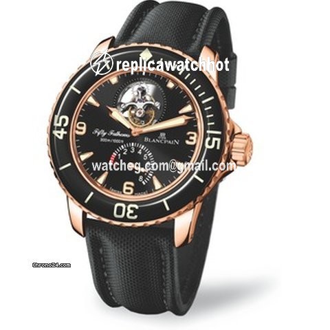 Blancpain Fifty Fathoms Mens watch Unisex Automatic Rose gold 5025-3630-52