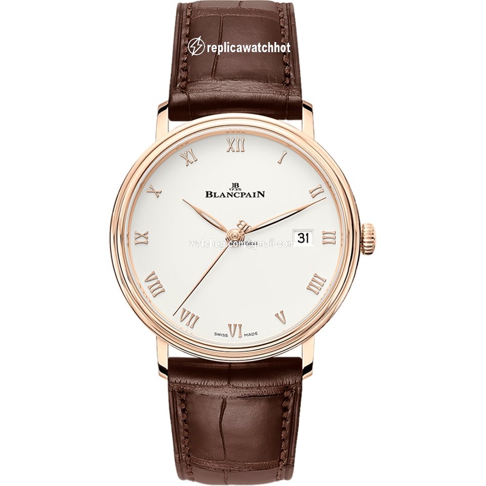 Blancpain Villeret Ultra-Slim Womens watch Automatic Red gold 6624-3642-55B