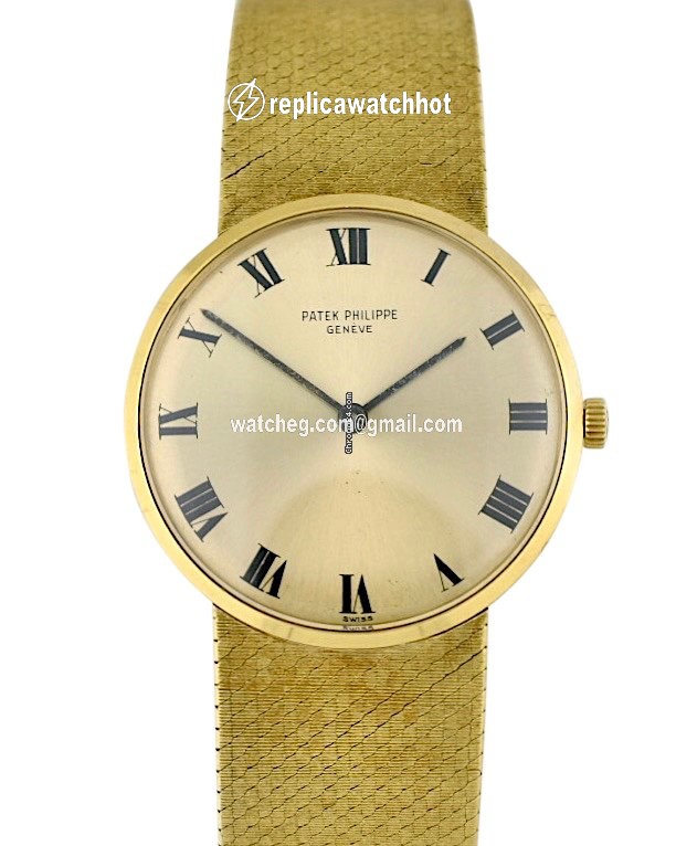 Patek Philippe Calatrava Mens watch Unisex Manual winding Yellow gold 3513