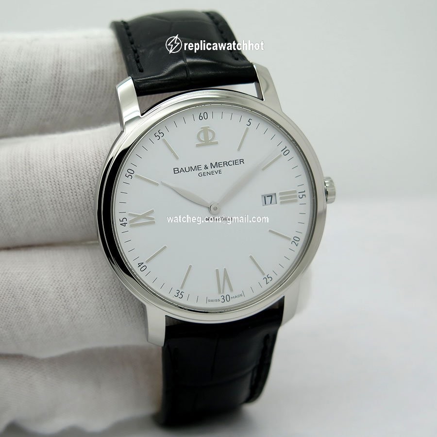 Baume & Mercier Classima Mens watch Unisex Quartz Steel 65493