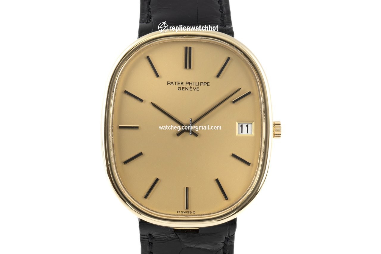 Patek Philippe Golden Ellipse Mens watch Unisex Automatic Yellow gold 3605 1