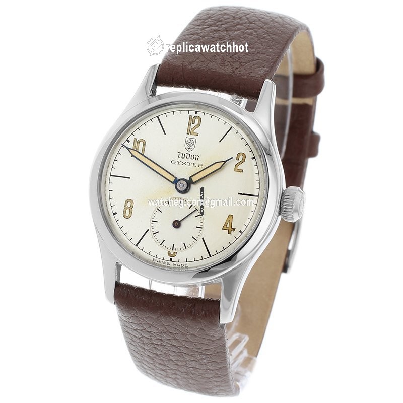 Tudor Mens watch Unisex Manual winding Steel 4453