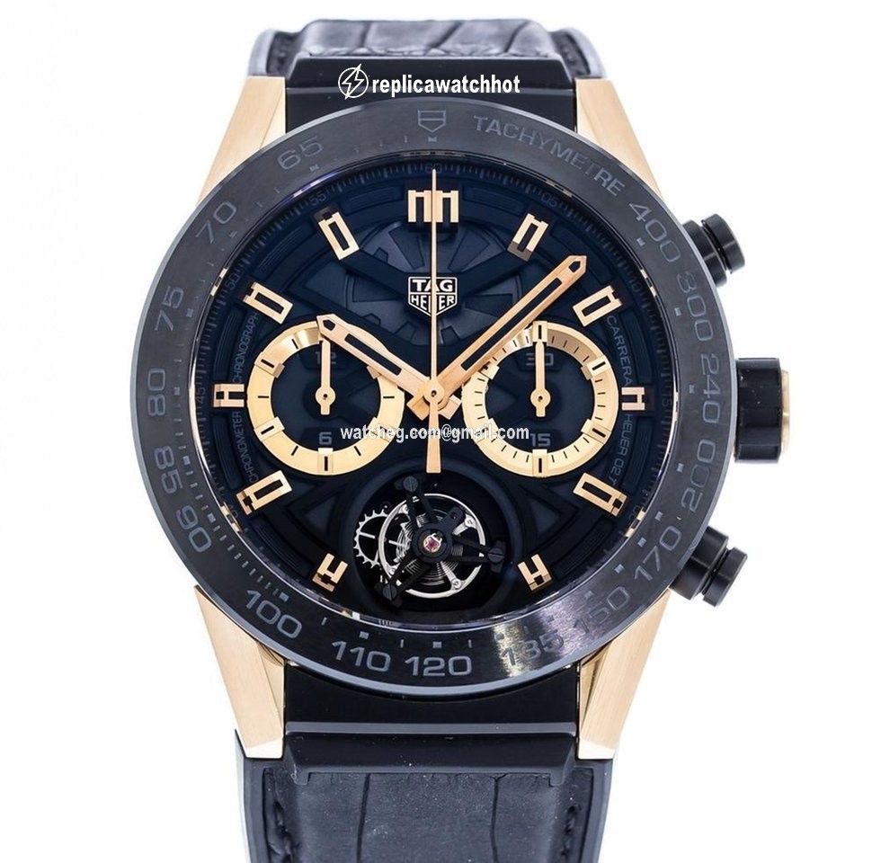 TAG Heuer Carrera Heuer-02T Mens watch Unisex Automatic Titanium CAR5A5Y.FC6377