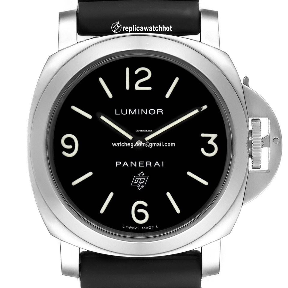 Panerai Luminor Base Logo Mens watch Unisex Manual winding Steel PAM00000