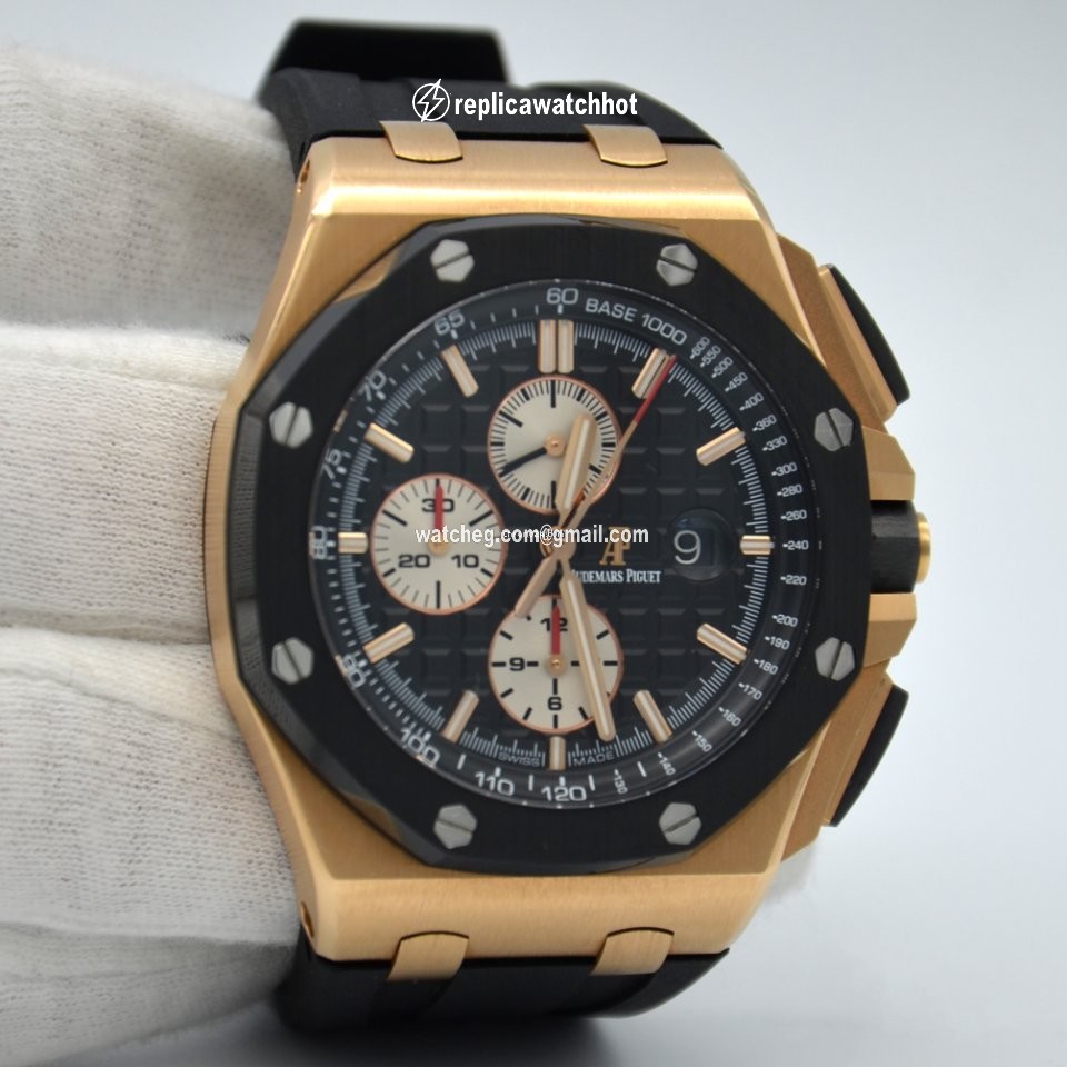 Audemars Piguet Royal Oak Offshore Chronograph Mens watch Unisex Automatic Rose gold 26401RO.OO.A002.CA.01