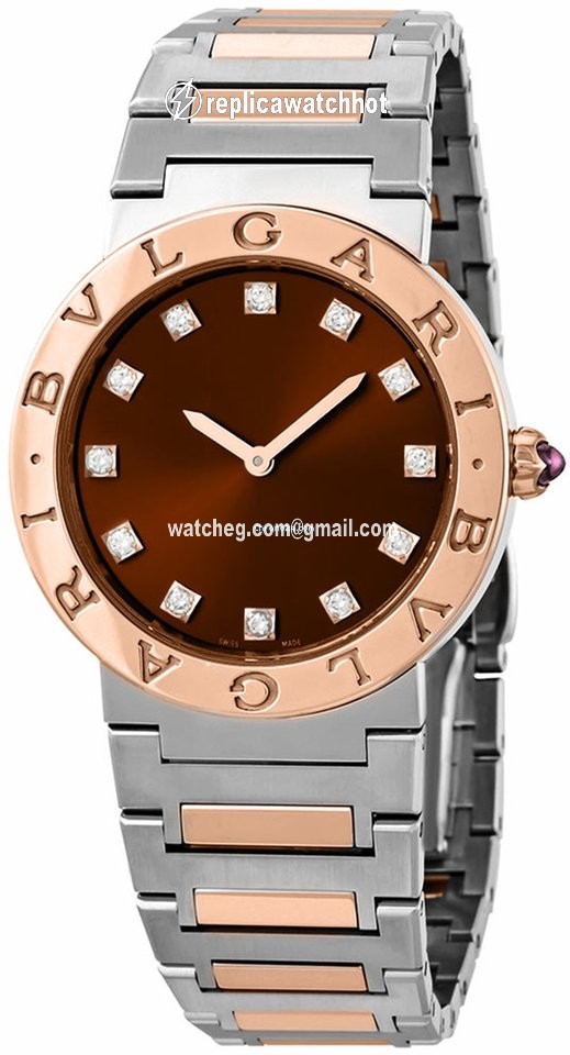 Bulgari Womens watch Quartz Gold Steel 102924