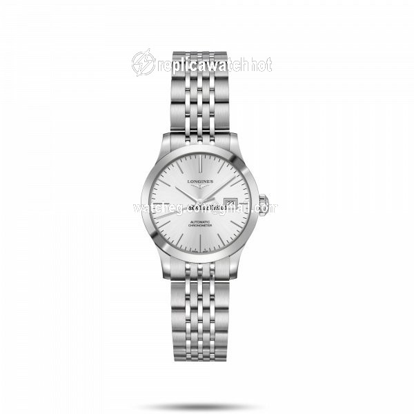 Longines Record Womens watch Automatic Steel L2.321.4.72.6