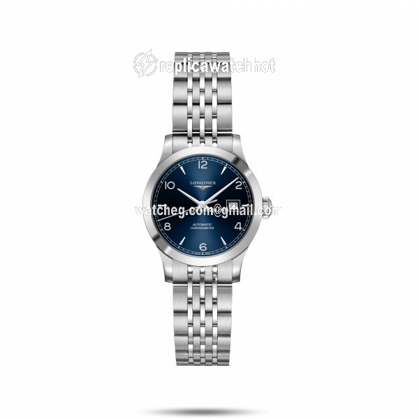 Longines Record Womens watch Automatic Steel L2.321.4.96.6