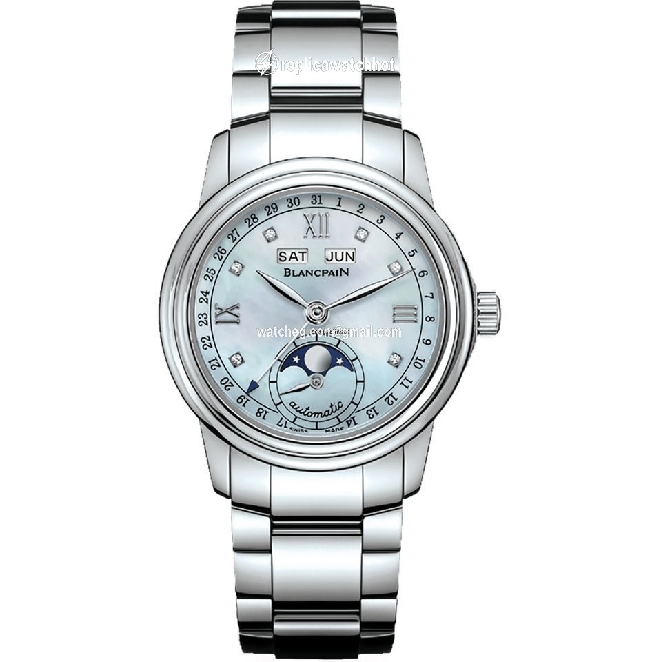 Blancpain Leman Moonphase Womens watch Automatic Steel 2360-1191-71A