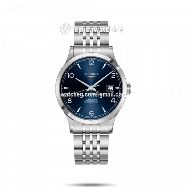 Longines Record Mens watch Unisex Automatic Steel L2.821.4.96.6